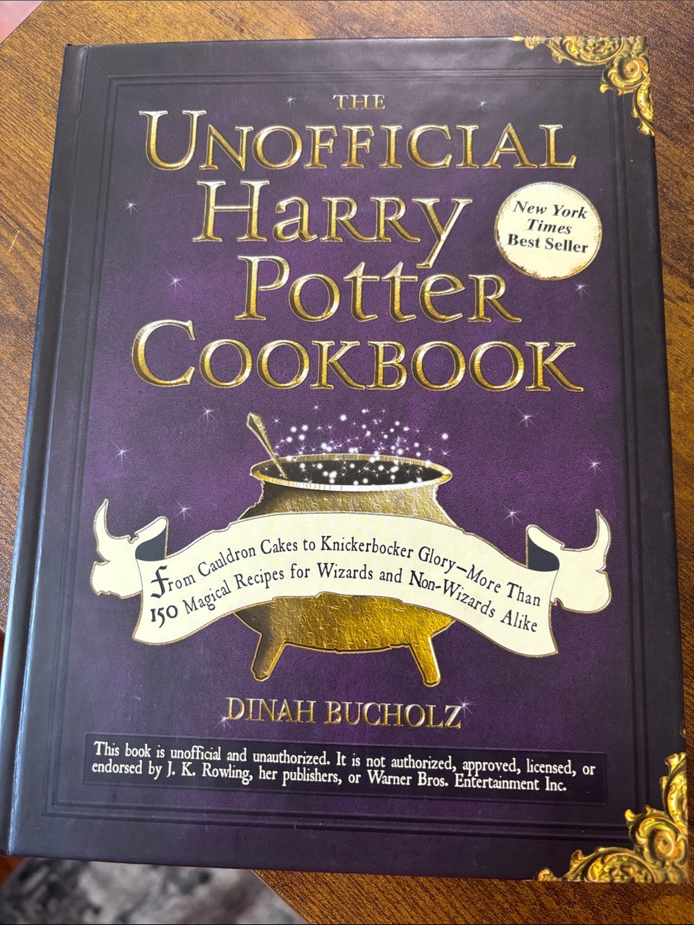 The Unofficial Harry Potter Cookbook - Purple Hardcover by